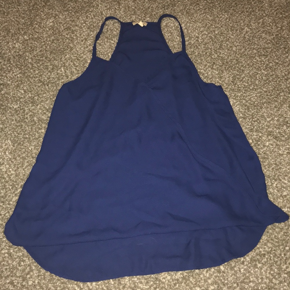 Blue single strap